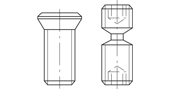 Klemmschraube (18470 737) für ISO-Wendeplatten-Bohrstangen