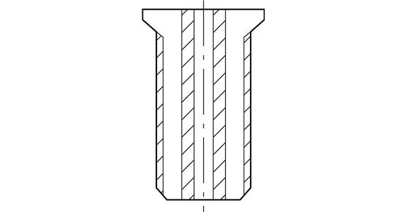 Gewindebuchse (18472 720) für ISO-Wendeplatten-Klemmhalter und -Bohrstangen