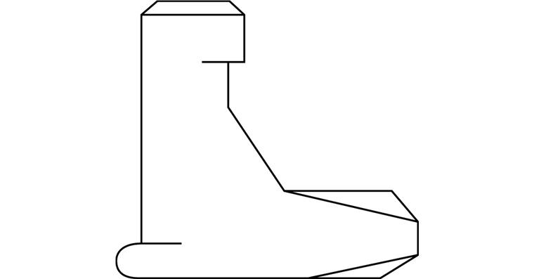 Clamping lever (18475 720) f. ISO indexable insert holders and boring bars