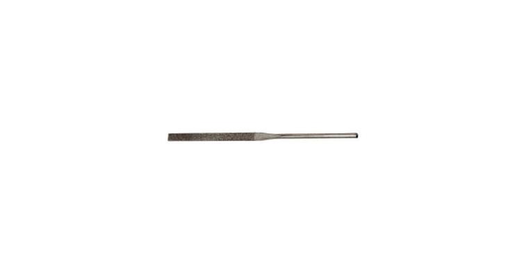 1041504101 Diamond needle file, flat, D126 medium, length 140 mm, shank dia. 3 mm