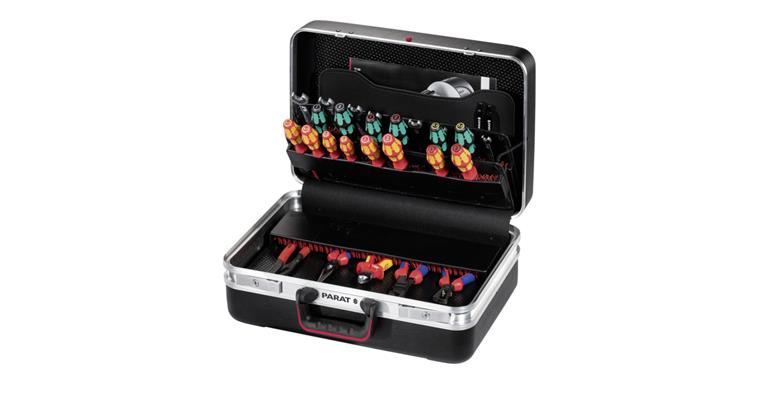 Tool case (empty) X-ABS plastic alu. black internal dimensions 460x190x310mm