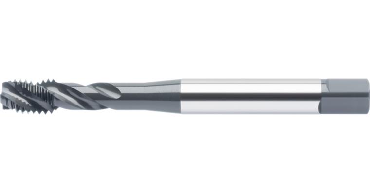 ATORN screw tap HSSE V3 vaporised C 40° M8 1.25 ISO2 3xD CNC, 6.2 mm