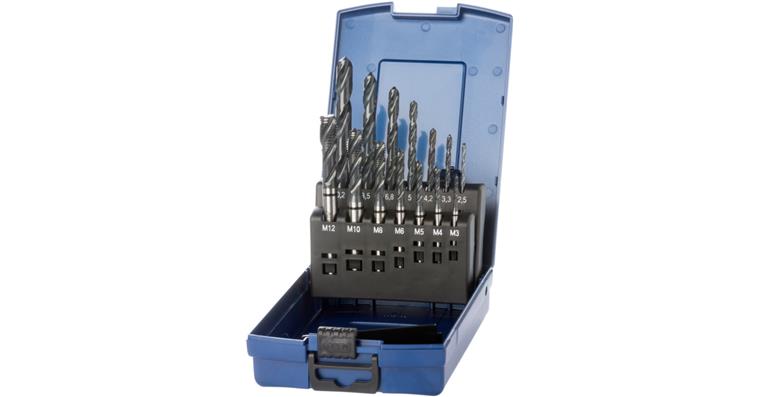 ATORN HSSE machine tap set M3-12 for BH+CHD