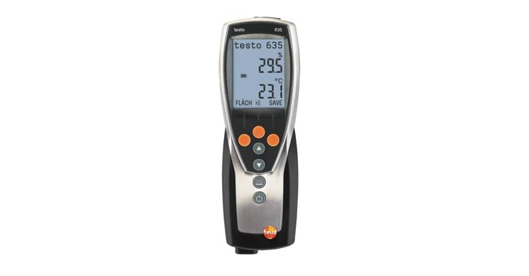 Temperature and humidity measuring instrument testo 635-1
