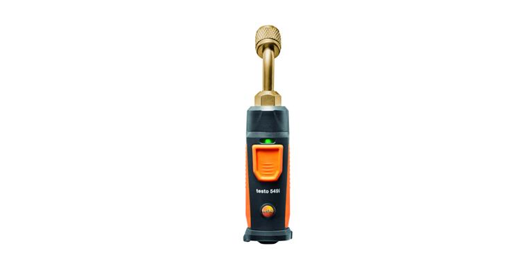 High-pressure gauge testo 549i with smartphone operation