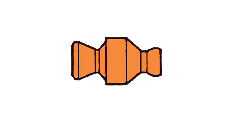 1/4 inch check valve pack = 2 pcs flexible plastic coolant hoses