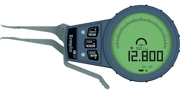 Int. quick probe digital type G002 Li-ion batt. charging pad IP67 MR 0.2-12.5mm