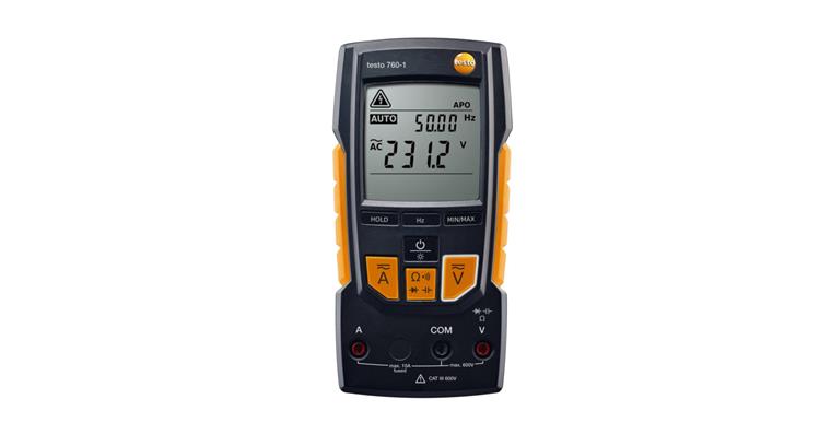 Multimeter testo 760-1 inklusive Batterien und 1 Satz Messleitungen