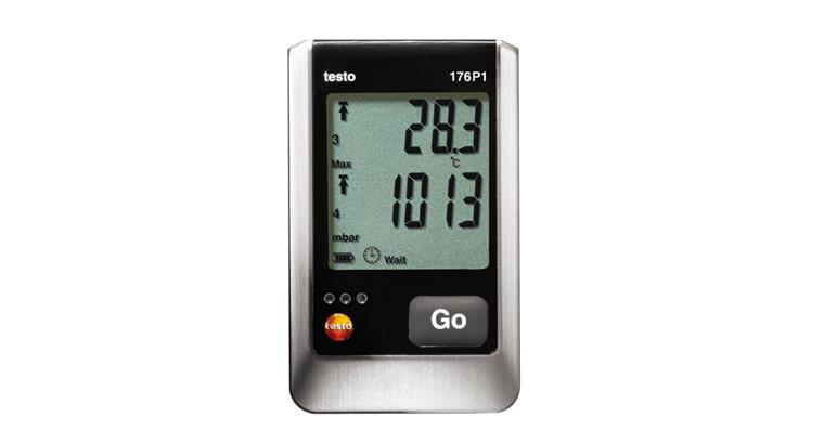 Datenlogger Druck Temperatur und Feuchte testo 176 P1