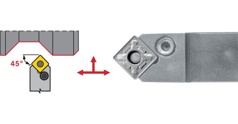 ATORN insert holder PSNN, neutral, PSDN N 2525 M12