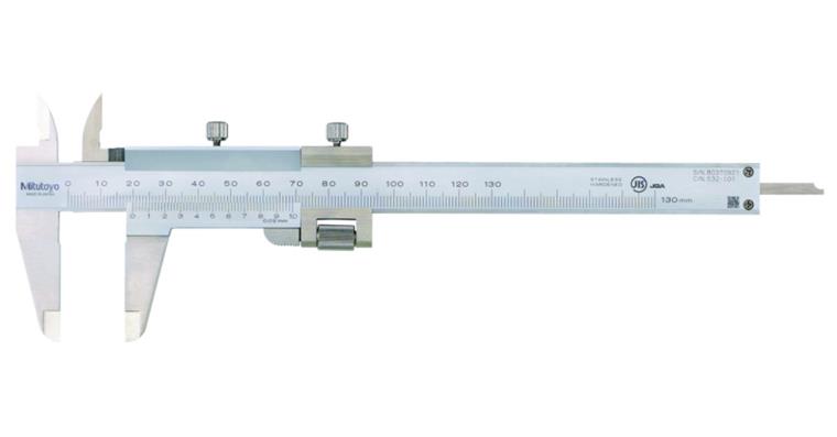 Messschieber 280mm, Feststellschraube, flach, Feineinstellung