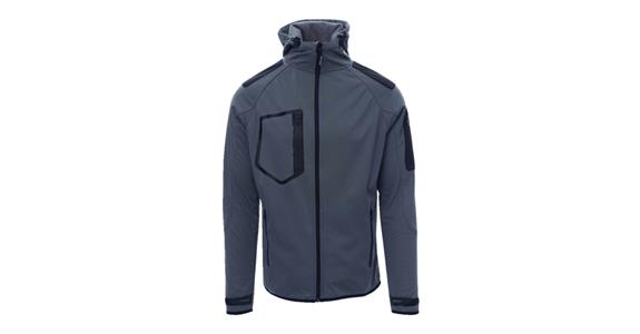 Softshell-Jacke Extreme stahlgrau Gr. 3XL