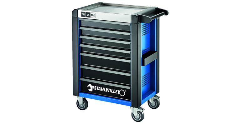 Werkzeugwagen 95/7 Pro 7 Schubladen 496x827x1020 mm blau, RAL 270 30 35