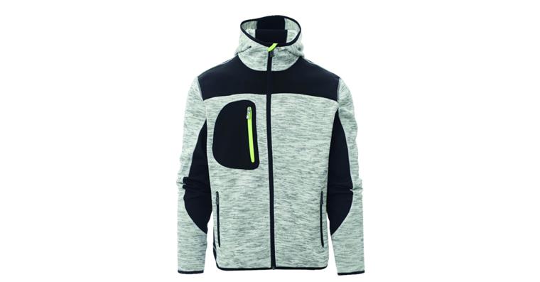 Herren Strickjacke Trip grau Gr. 5XL