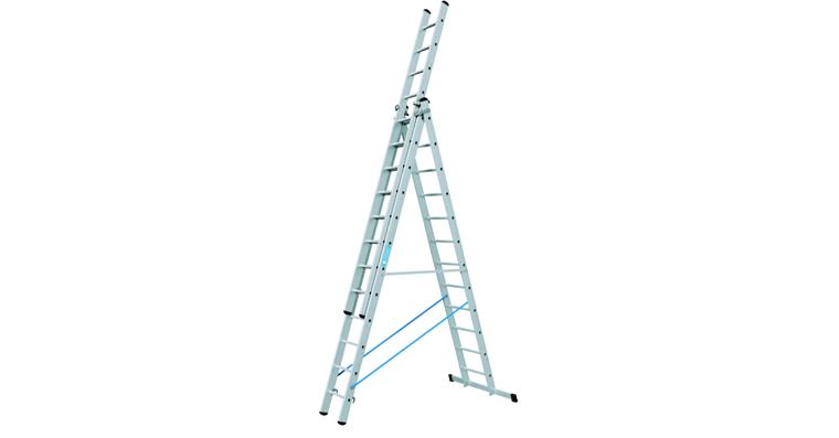 Multi-purpose ladder 3x12 rungs ladder length when extended 8.60 m