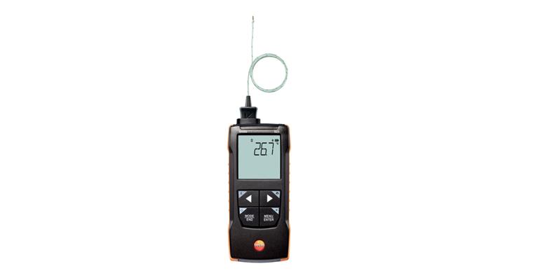 1-Kanal Temperaturmessgerät Typ K mit App-Anbindung testo 925