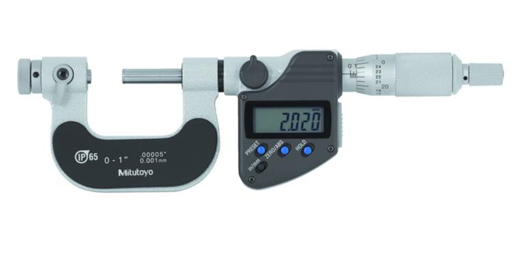 1001358327 digitale Bügelmessschraube für Gewindemessung 0-25 mm