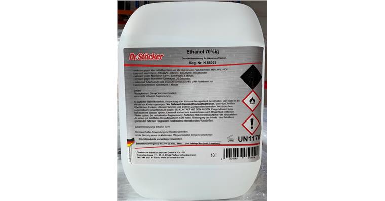 1099931000 Hand and surface disinfectant 10 litres