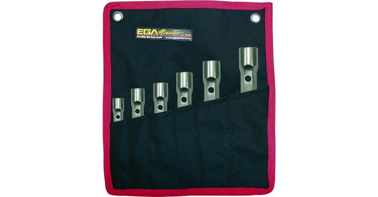 Massiver 6kant-Steckschlüssel Satz DIN 896 A V31CrV3 12teilig SW 6x7-30x32 mm