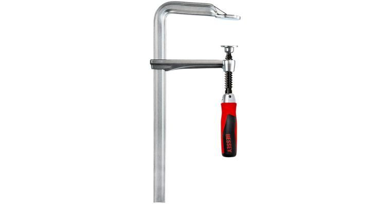 Ganzstahl-Schraubzwinge GZ + Klappgriff Spannw. 300 mm