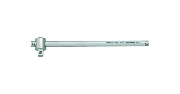 1051303101 3/8 inch T-handle with sliding piece, CV steel length 198 mm