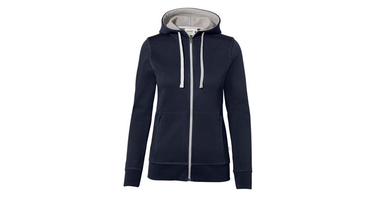 1005963518 Women's hooded jacket bonded ink/silver size XL