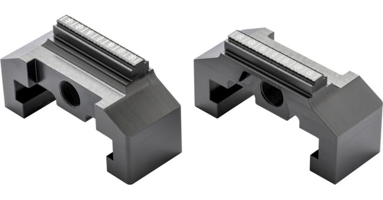 ATORN schmale Spannbacke für Zentrischspanner RS-Z 125 mit Grip-Spannstufe 85 mm