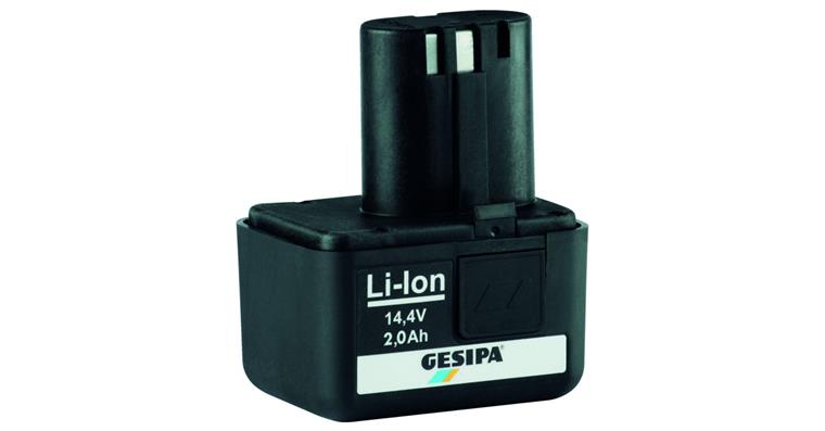 Ersatz-Akku LI-ION 14,4V 2,0AH