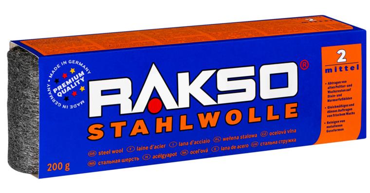 Stahlwolle Feinheitsgrad orange mittel 2