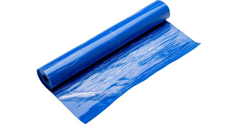 ATORN rubber adhesive mat approx. 1 x 400 x 2,000 mm, blue