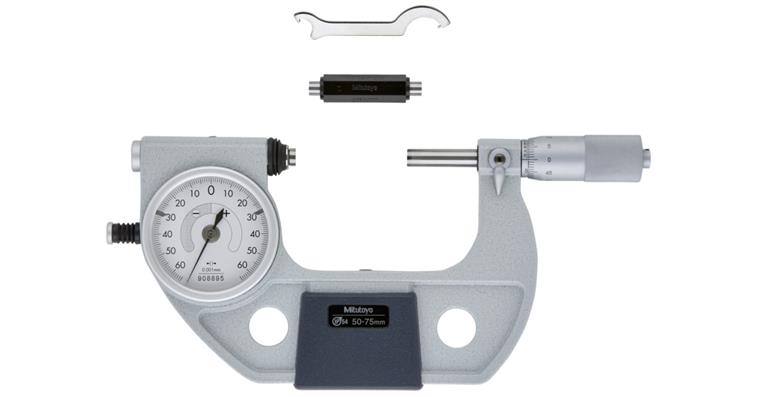 1001352354 IP54 precision pointer micrometer 50-75 mm