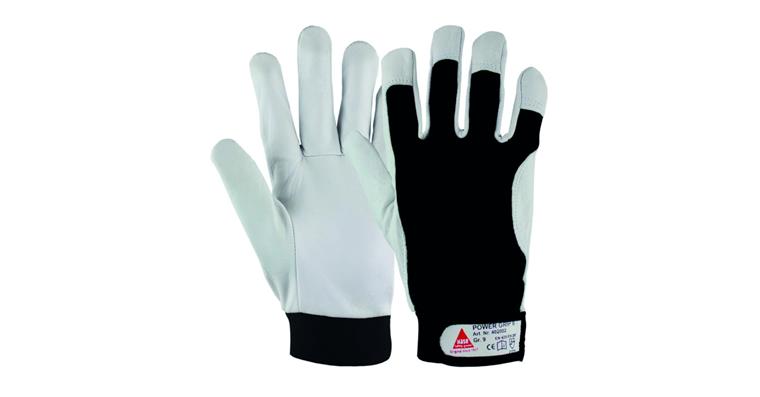 Nappaleder-Handschuh Power Grip II VE=10 Paar Gr.8