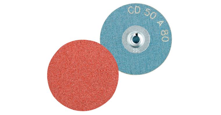 COMBIDISC-Schleifblatt Korund A dunkelbraun Korn 60 Ø 25 mm