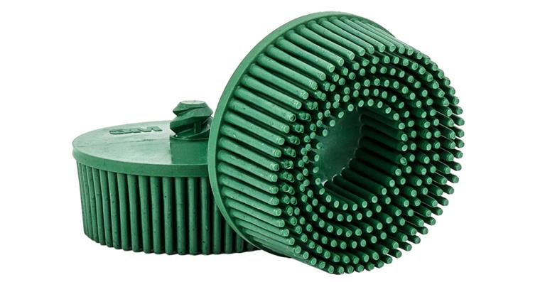 Scotch-Brite Bristle Disc Roloc RD-ZB grain 50 green dia. 75 mm