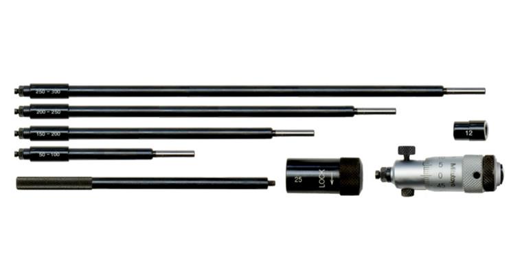 Innenmessgerät 200-1000 mm mit auswechselbaren Messeinsätzen St
