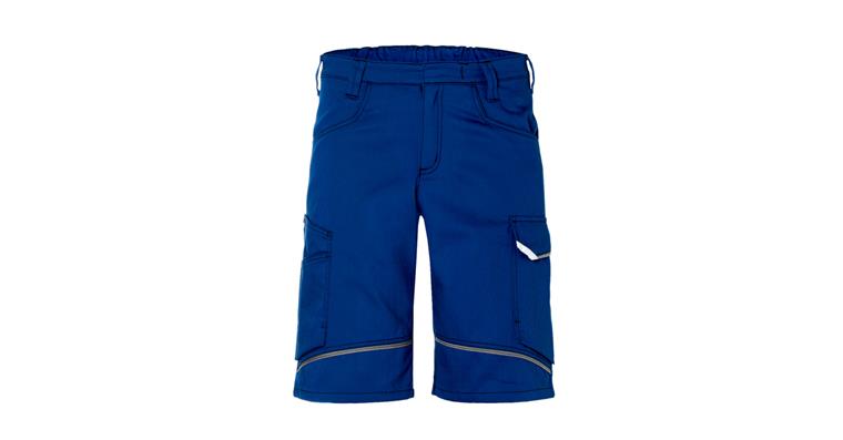 Shorts IconiQ cotton cornflower blue/black sz. 56