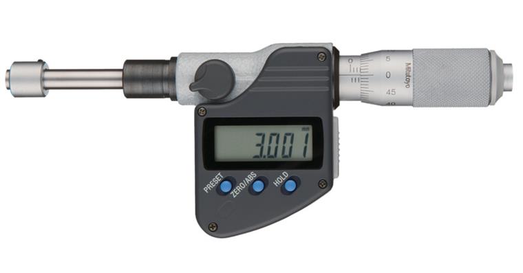 1001352142 Digital-Einbaumessschraube mit 12mm Einspannschaft IP65 nicht drehend