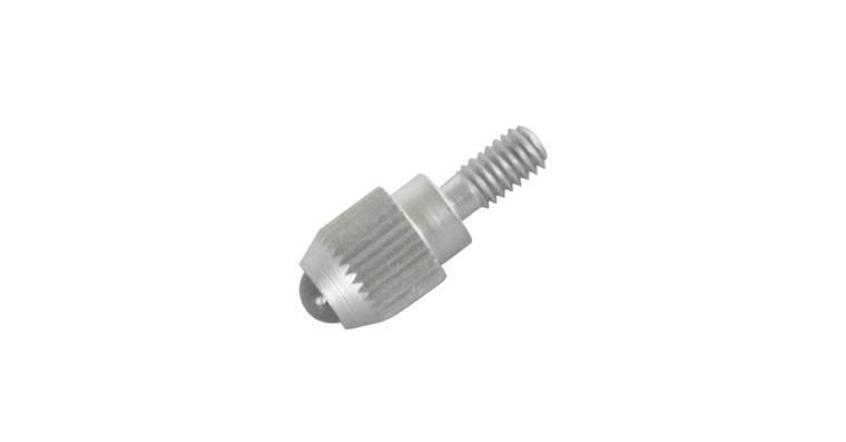 1001362387 Kugelmesseinsatz für Messuhren, M2,5x0,45, Ø3x15mm, Saphir