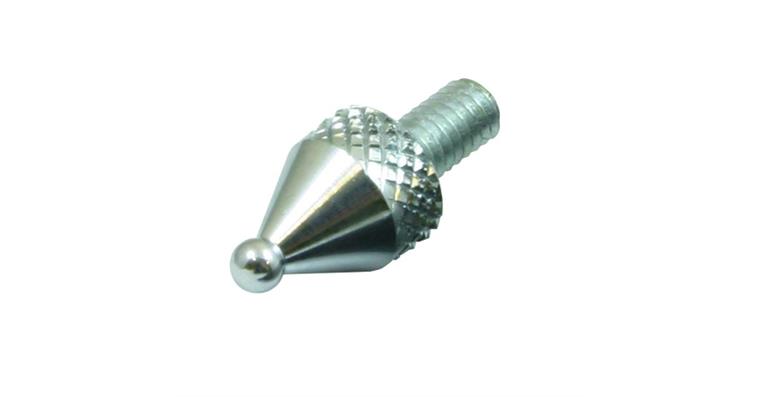 1001351895 Messeinsatz mit Kugelspitze für Messuhren, M2,5x0,45, Ø4x7,3 mm, Hartmetall