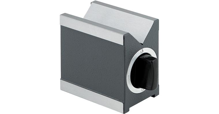 ATORN Doppelprisma magnetisch 80 mm gehärtet in Holzetui