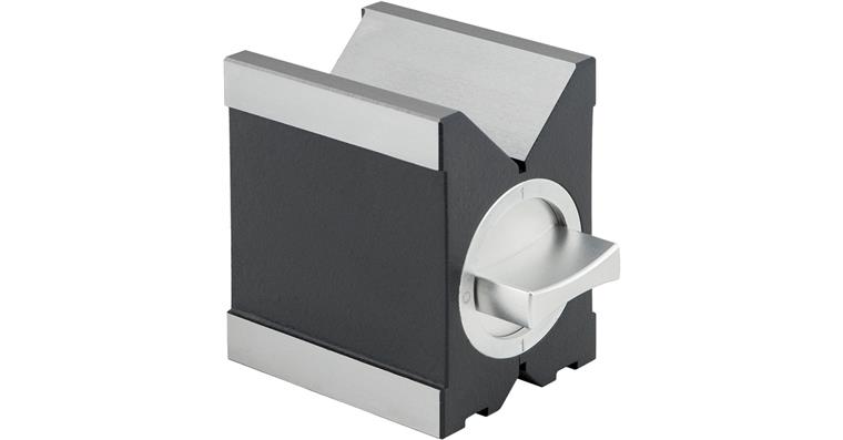 ATORN Doppelprisma magnetisch 100 mm gehärtet in Holzetui