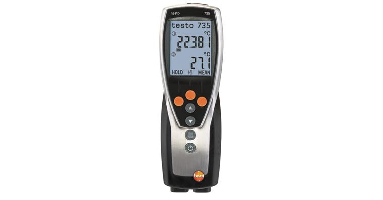 3-Kanal Temperatur-Messgerät Testo 735-2