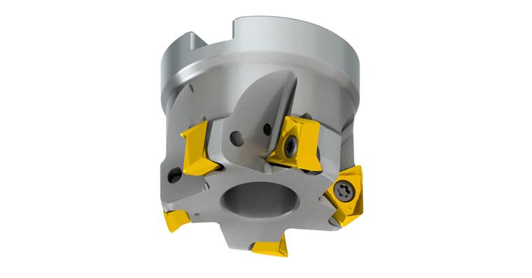 Plan-Eckfräser 63A04R-S90TN16-C TNGX 1606.. Ø63mm mit Ø22mm Bohrung Z4