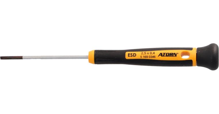 ATORN Präz.Schraubendreher Klingenbreite 2,5 mm