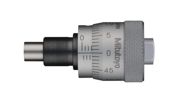 1001351169 Einbaumessschraube 0-6,5mm große Trommel flach ohne Klemmmutter