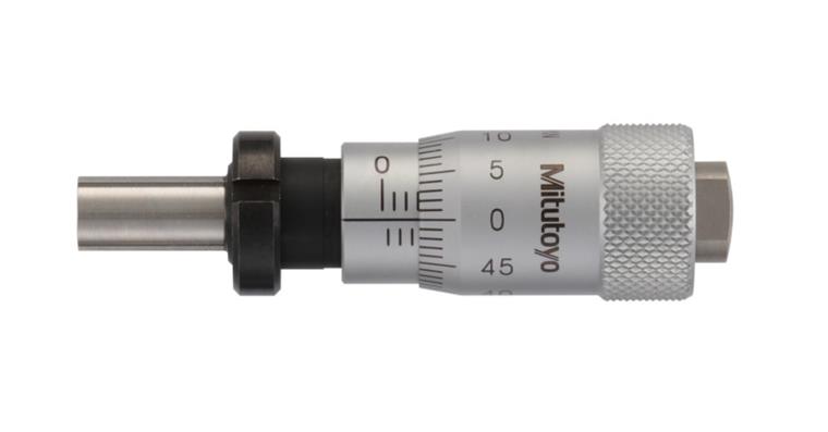 1001351174 Einbaumessschraube 0-13mm große Trommel flach mit Klemmmutter