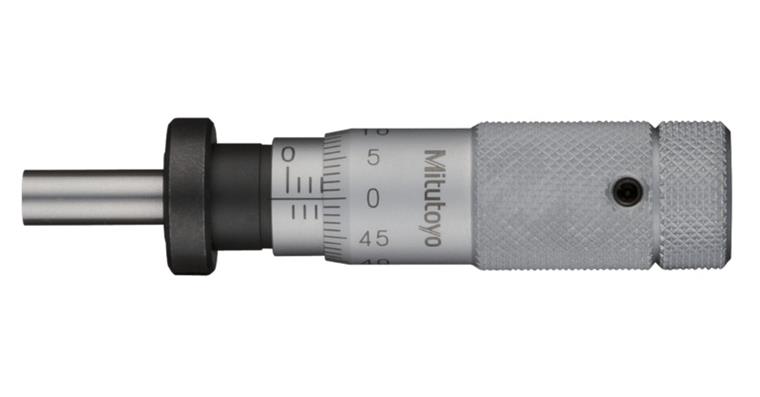 1001351190 Einbaumessschraube 0-13mm Nulleinstellung flach mit Klemmmutter