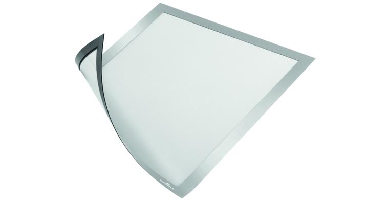 Info-Rahmen Duraframe Magnetic silber Außenmaße: 236 x 323 mm