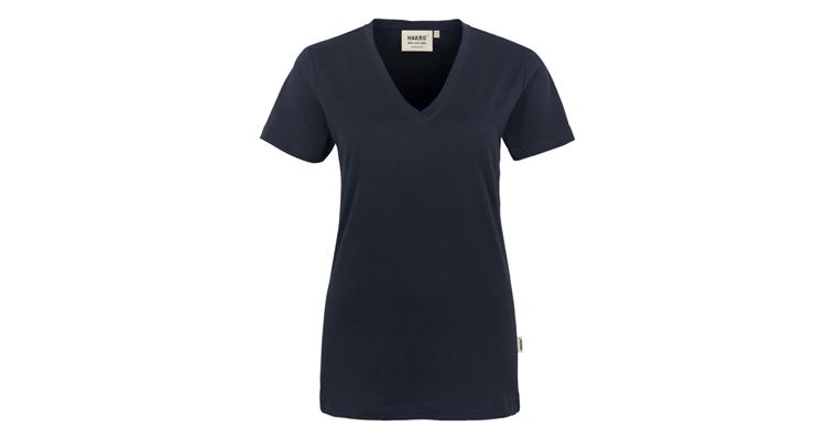 Damen-V-Shirt Classic tinte Gr. 2XL