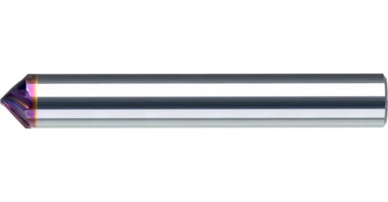 ATORN VHM Entgrater, spiral. Durchmesser 12x8,5x83 mm Z=5 HA RockTec PRO